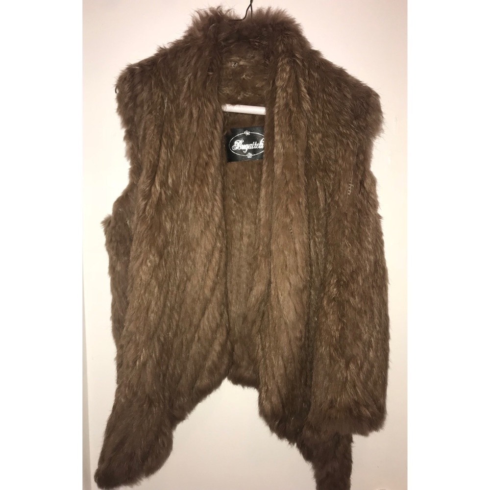 100% real rabbit fur